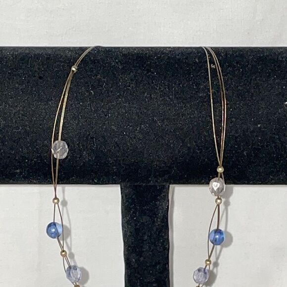 Beautiful beaded wire necklace - Picture 6 of 7